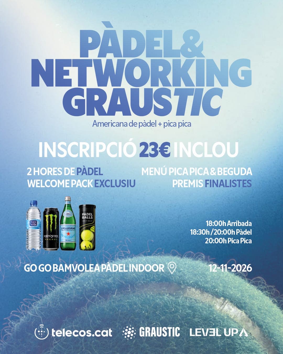 Pàdel Networking GRAUSTIC & TELECOS.CAT